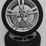 Originele BMW 18 inch velgen 400M 3 serie F30 F31 4 F36 met nieuwe winterbanden