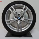 Originele BMW 18 inch velgen 400M 3 serie F30 F31 4 F36 met nieuwe winterbanden - Afbeelding 5