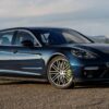 Originele Porsche Panamera 21 inch Turbo velgen met Pirelli winterbanden - Afbeelding 7