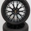 Originele Porsche 20 inch 911 991.2 RS Spyder velgen met winterbanden
