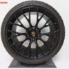 Originele Porsche 20 inch 911 991.2 RS Spyder velgen met winterbanden - Afbeelding 4