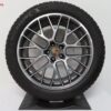 Originele Porsche 20 inch velgen Macan Spyder met winterbanden - Afbeelding 4