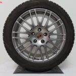 Originele Porsche 20 inch Cayenne Spyder velgen met Pirelli winterbanden - Afbeelding 5