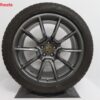 Originele Porsche 20 inch velgen Macan sport design met Dunlop winterbanden - Afbeelding 5
