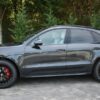 Originele Porsche Macan 20 inch velgen RS Spyder Satijn zwart met nieuwe Dunlop winterbanden - Afbeelding 9