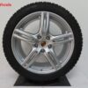 Originele Porsche Panamera 971 20 inch velgen met Pirelli winterbanden - Afbeelding 5