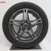 Originele Mercedes AMG 19 inch velgen GLC met nieuwe Pirelli winterbanden - Afbeelding 3