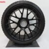 Originele Porsche 20 inch 911 991 centerlock velgen Turbo GTS met Michelin winterbanden - Afbeelding 3