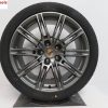 Originele Porsche  Cayenne GTS 21 inch velgen met zomerbanden nieuwe set - Afbeelding 2