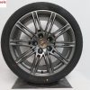 Originele Porsche  Cayenne GTS 21 inch velgen met zomerbanden nieuwe set - Afbeelding 3