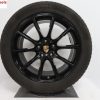Originele Porsche 20 inch velgen Cayenne Coupe met winterbanden - Afbeelding 3