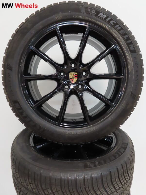 Originele Porsche 20 inch Cayenne E3 9Y SUV velgen met Michelin winterbanden