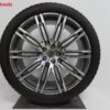 Originele Porsche 21 inch velgen Macan Turbo met Michelin zomerbanden - Afbeelding 2