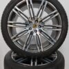 Originele Porsche 21 inch velgen Macan Turbo met Michelin zomerbanden