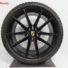 Originele Porsche 20 21 inch velgen 911 992 Carrera met winterbanden - Afbeelding 4