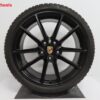 Originele Porsche 20 21 inch velgen 911 992 Carrera met winterbanden - Afbeelding 3