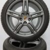 Originele Porsche Panamera 20 inch velgen 971 Turbo met Michelin winterbanden