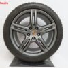 Originele Porsche Panamera 20 inch velgen 971 Turbo met Michelin winterbanden - Afbeelding 5