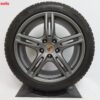Originele Porsche Panamera 20 inch velgen 971 Turbo met Michelin winterbanden - Afbeelding 3