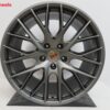 Originele Porsche 21 inch velgen Panamera 971 Sport Design satin grey - Afbeelding 2