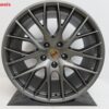 Originele Porsche 21 inch velgen Panamera 971 Sport Design satin grey