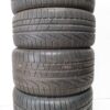 Originele Porsche 19 inch velgen 911 991 Carerra 4 en 4 S in hoogglans zwart met winterbanden - Afbeelding 6