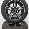 Originele Mercedes GLE W167 AMG 20 inch velgen met winterbanden