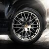 Originele Porsche 20 inch Cayenne Spyder velgen met Pirelli all season banden - Afbeelding 7