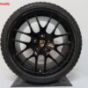 Originele Porsche 20 inch Panamera velgen met Pirelli winterbanden - Afbeelding 3