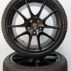 Originele Porsche 20 inch velgen 911 991 Carrera 4 en 4 S met Michelin winterbanden