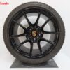 Originele Porsche 20 inch velgen 911 991 4 en 4 S met winterbanden - Afbeelding 4