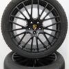 Originele Porsche 21 inch velgen Cayenne E3 9Y SUV met Pirelli winterbanden