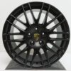 Originele Porsche 20 inch RS Spyder velgen Cayenne nieuw satin zwart - Afbeelding 4