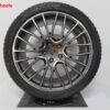 Originele Porsche 21 inch velgen Cayenne E3 9Y SUV met winterbanden - Afbeelding 2