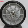 Originele Porsche 21 inch velgen 911 992 met Michelin winterbanden demo set - Afbeelding 5