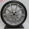 Originele Porsche 21 inch velgen 911 992 met Michelin winterbanden demo set - Afbeelding 2