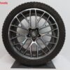 Originele Porsche Macan RS Spyder 21 inch velgen met Michelin winterbanden - Afbeelding 5