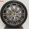 Originele Porsche 21 inch velgen Cayenne Turbo met Michelin Zomerbanden - Afbeelding 3