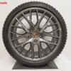 Originele Porsche Panamera 21 inch velgen met Pirelli winterbanden - Afbeelding 4