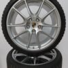 Originele Porsche 20 inch velgen 911 991 4 en 4 S met Pirelli winterbanden