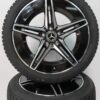 Originele Mercedes 18 inch velgen AMG C W206 300E 400E met winterbanden nieuw