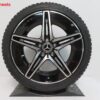 Originele Mercedes 18 inch velgen AMG C W206 300E 400E met winterbanden nieuw - Afbeelding 5