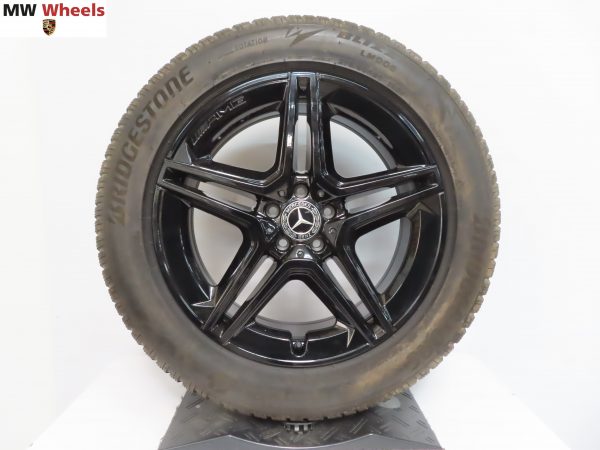 Originele Mercedes GLE W167 AMG 20 inch velgen met winterbanden - Afbeelding 3
