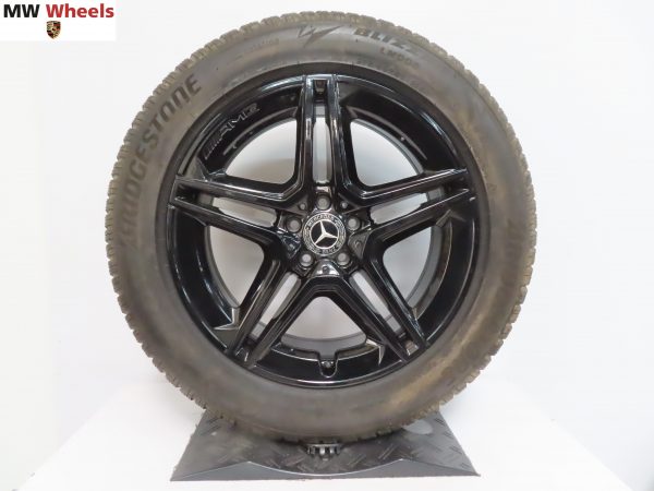 Originele Mercedes GLE W167 AMG 20 inch velgen met winterbanden - Afbeelding 4