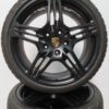 Originele Porsche 19 inch velgen 911 997 Turbo met Pirelli winterbanden