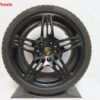 Originele Porsche 19 inch velgen 911 997 Turbo met Pirelli winterbanden - Afbeelding 2
