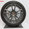 Originele Porsche 19 inch velgen Boxster 981 en Cayman met Michelin winterbanden - Afbeelding 3