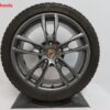 Originele Porsche 19 inch velgen Boxster 981 en Cayman met Michelin winterbanden - Afbeelding 4