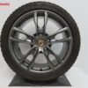 Originele Porsche 19 inch velgen Boxster 981 en Cayman met Michelin winterbanden - Afbeelding 5