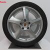 Originele Porsche 20 inch Techno velgen Cayenne zomerbanden - Afbeelding 4